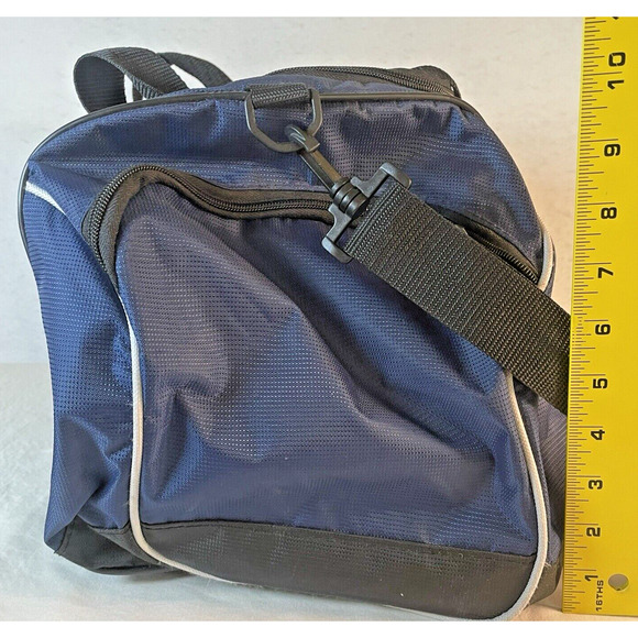 Aeropostale NYC Navy Blue Duffle Gym Bag Luggage Tote Carry On Travel 18x10x10 - Picture 5 of 9